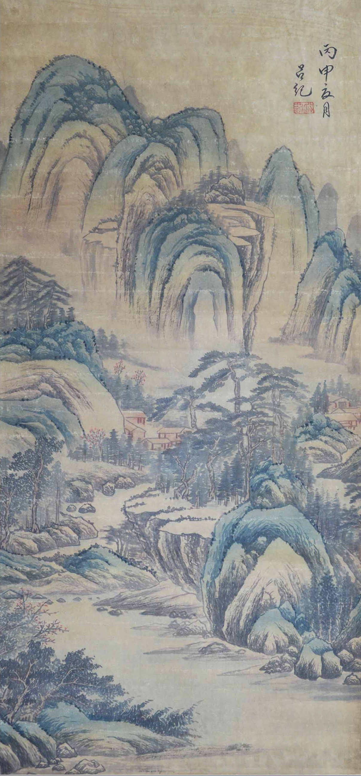 吕纪山水画